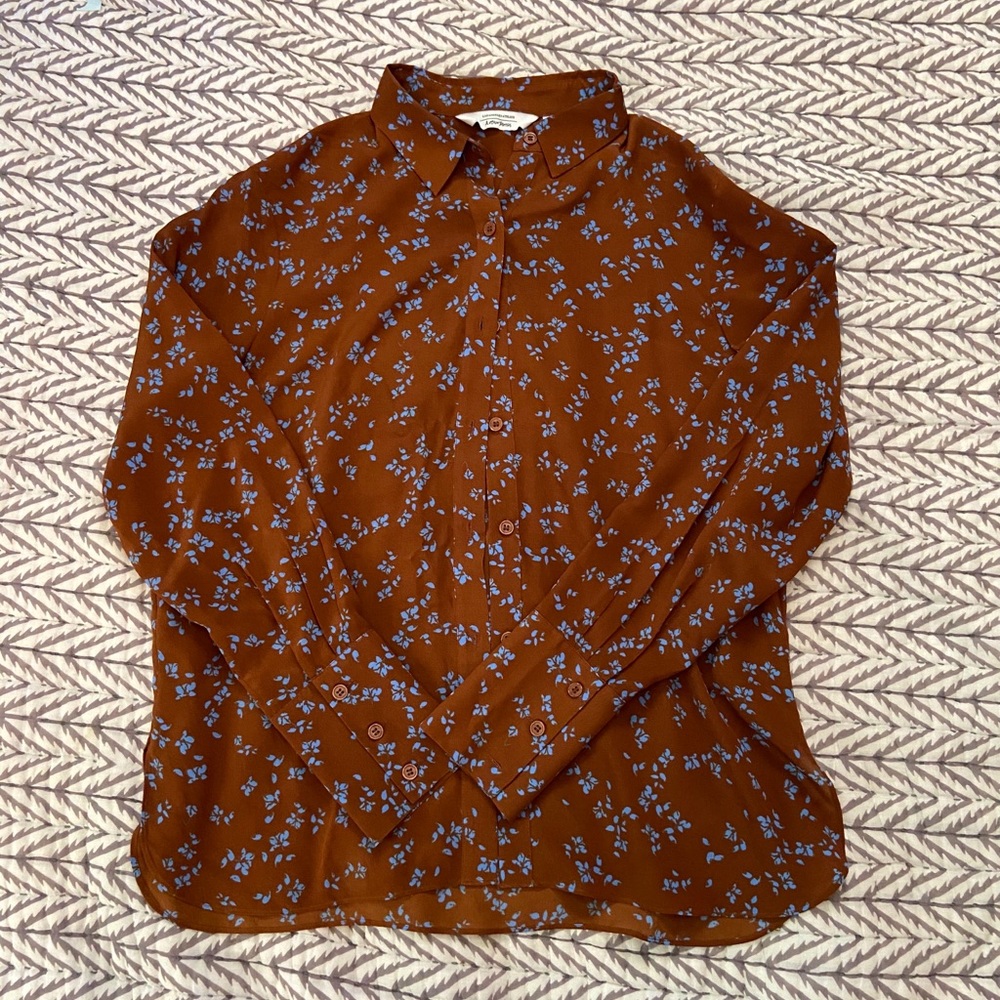 & Other Stories silk blouse